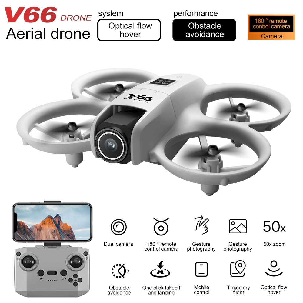 New V66 Mini Drone HD Camera 4 - Drone Power Bank review and price