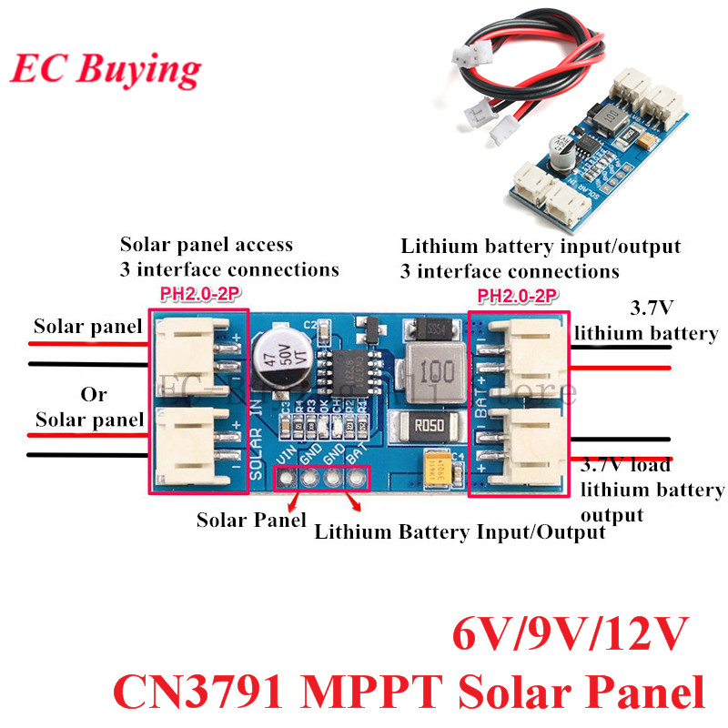 CN3791 MPPT Solar Panel 6V/9V/ - Drone Solar Charger review and price