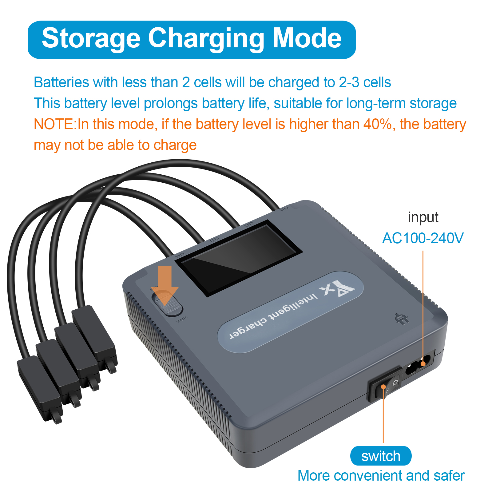 6 in 1 Digital display Battery - Drone Charging Hub review and price