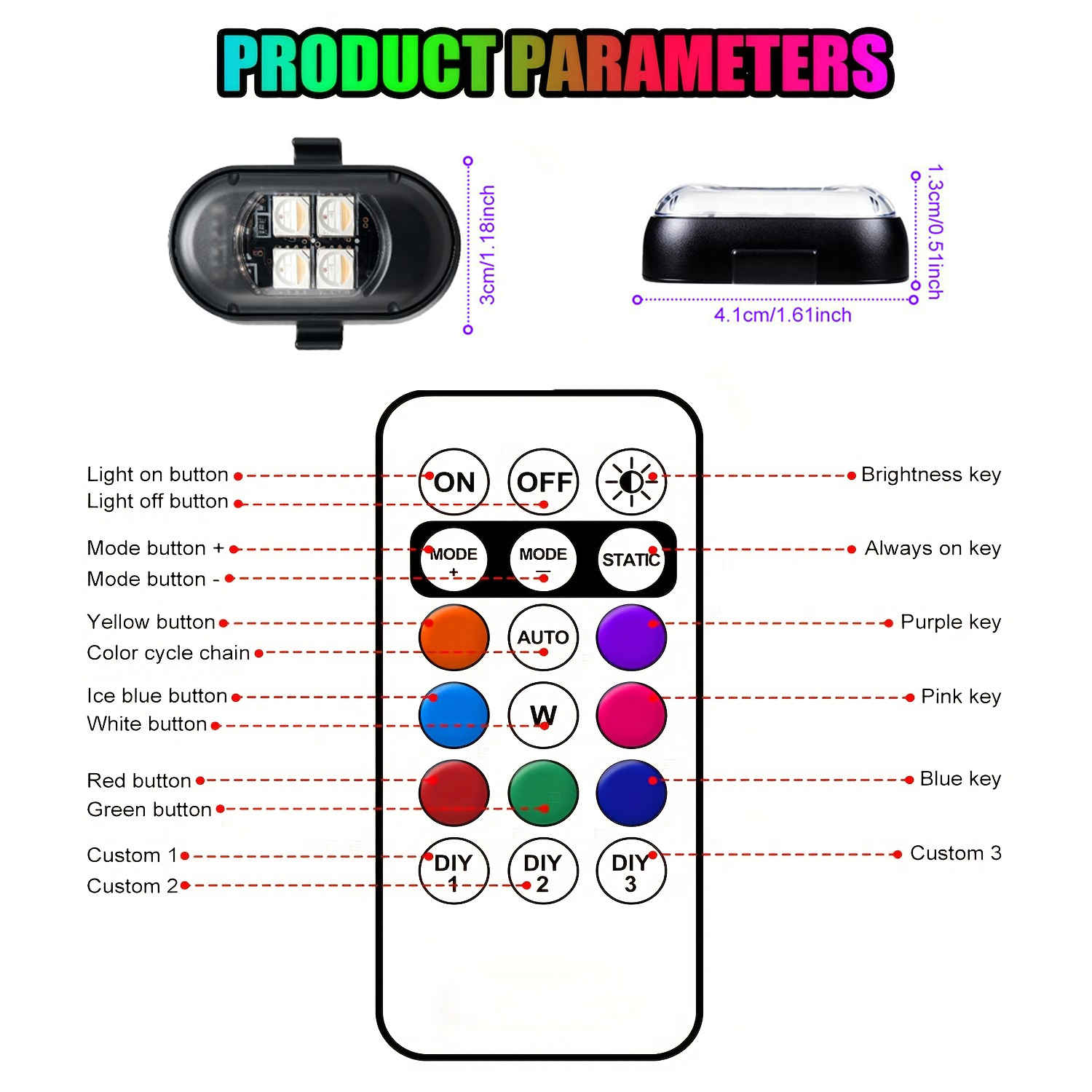 Upgraded 4LEDs Wireless LED St - Drone Beacon Light review and price