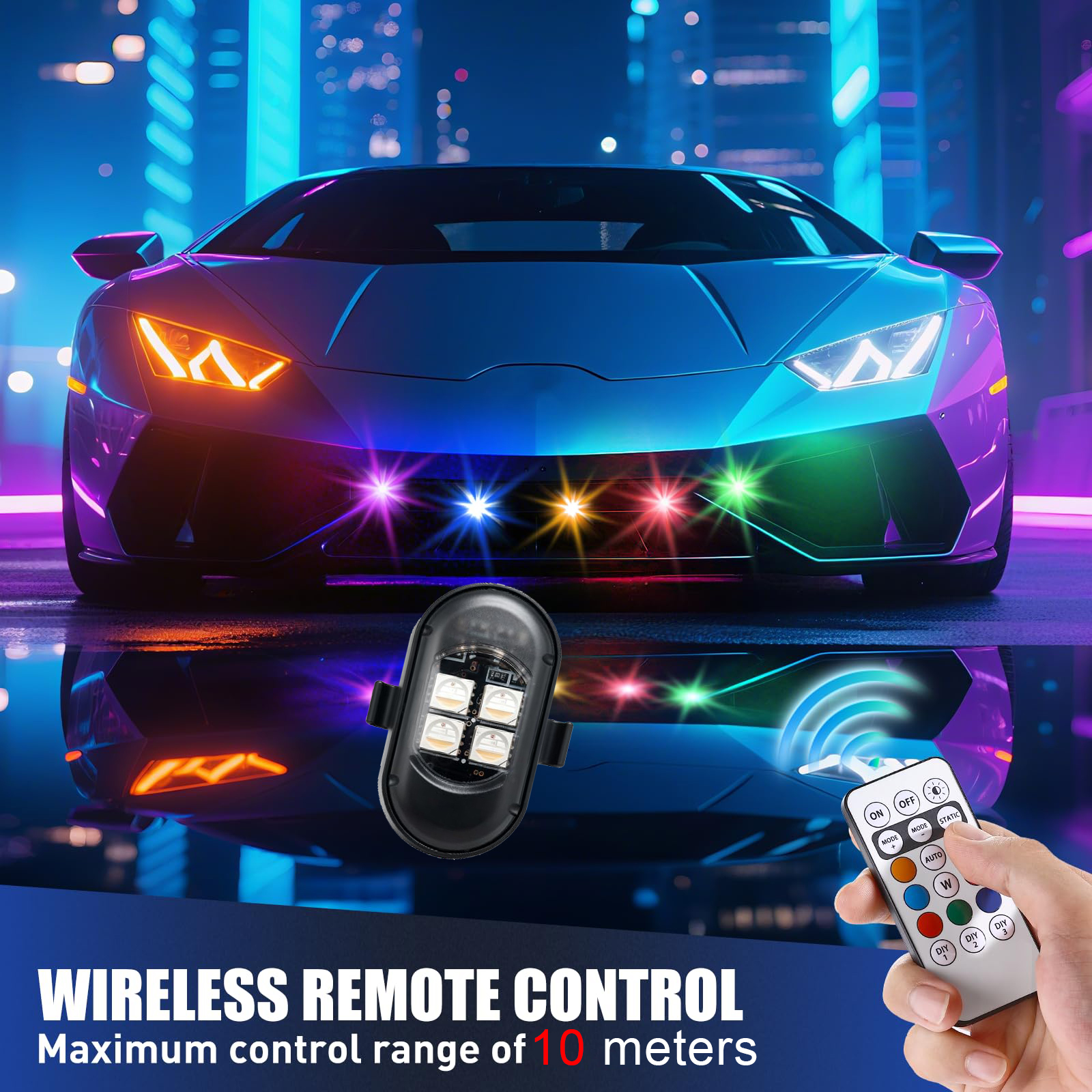 Upgraded 4LEDs Wireless LED St - Drone Beacon Light review and price