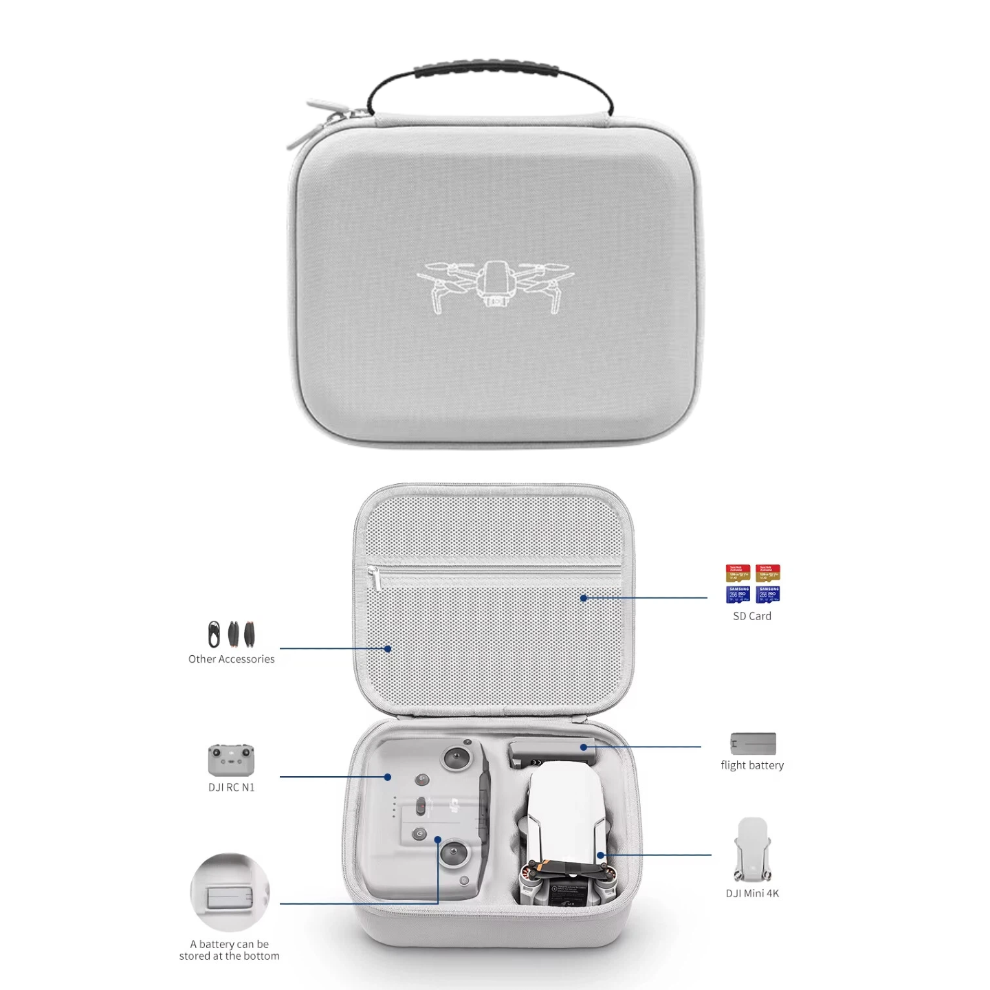 Storage Bag Protective Carryin - Drone Controller Hood review and price