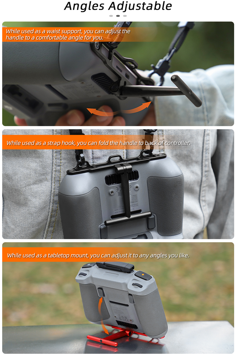 2in1 Handle Stand Bracket Neck - Drone Neck Strap review and price