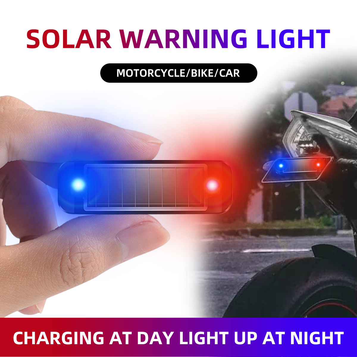 Solar Power Anti-Theft Alarm L - Drone Strobe Light review and price