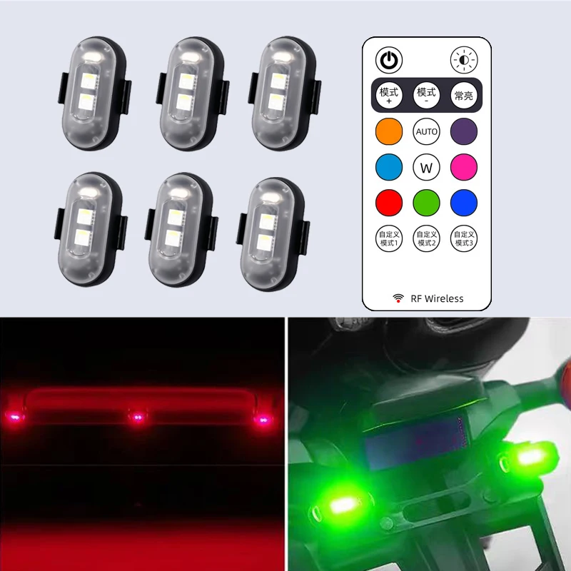Motorcycle Aircraft Lights RGB - Drone Strobe Light review and price