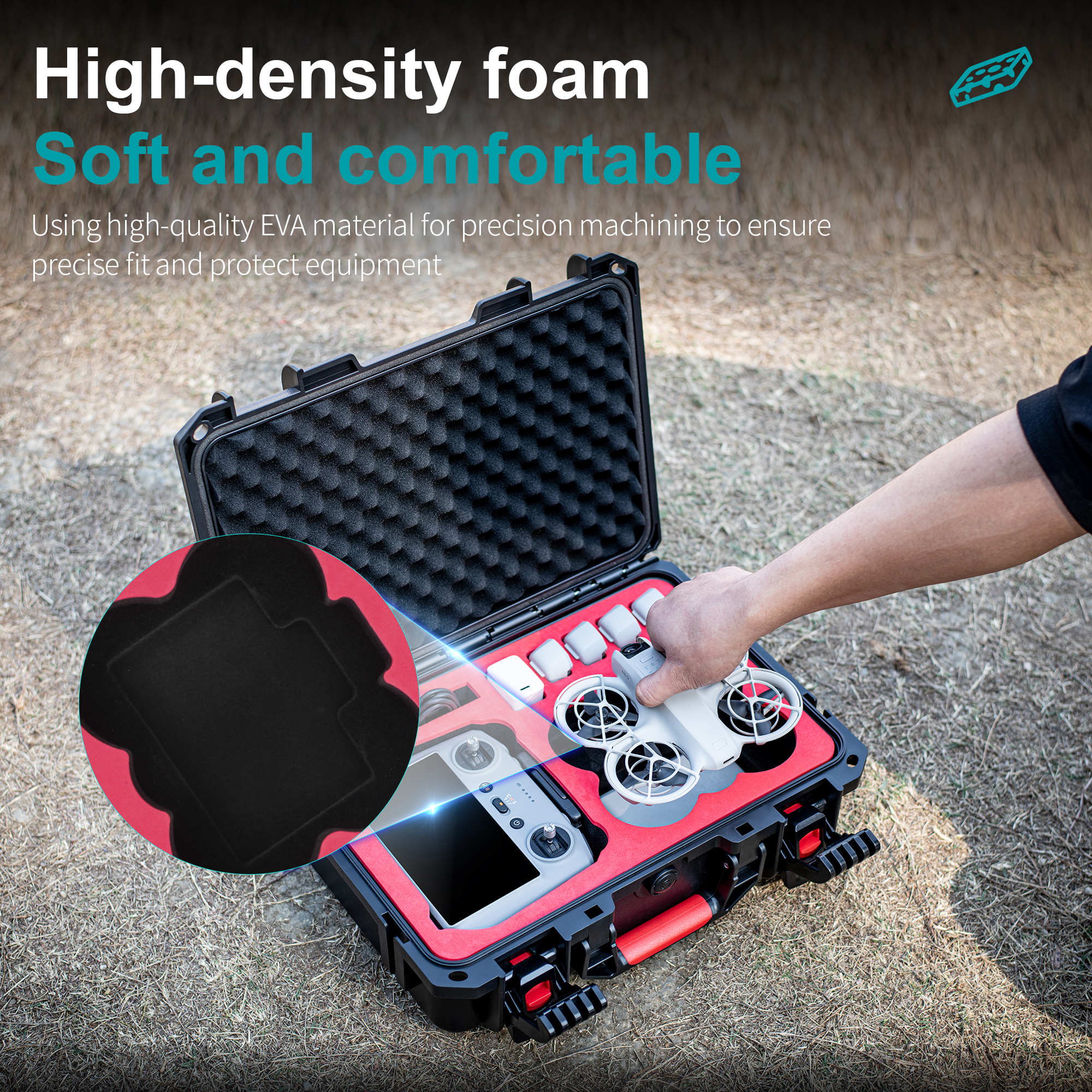 Portable Hard Waterproof Case  - Drone Charging Hub review and price