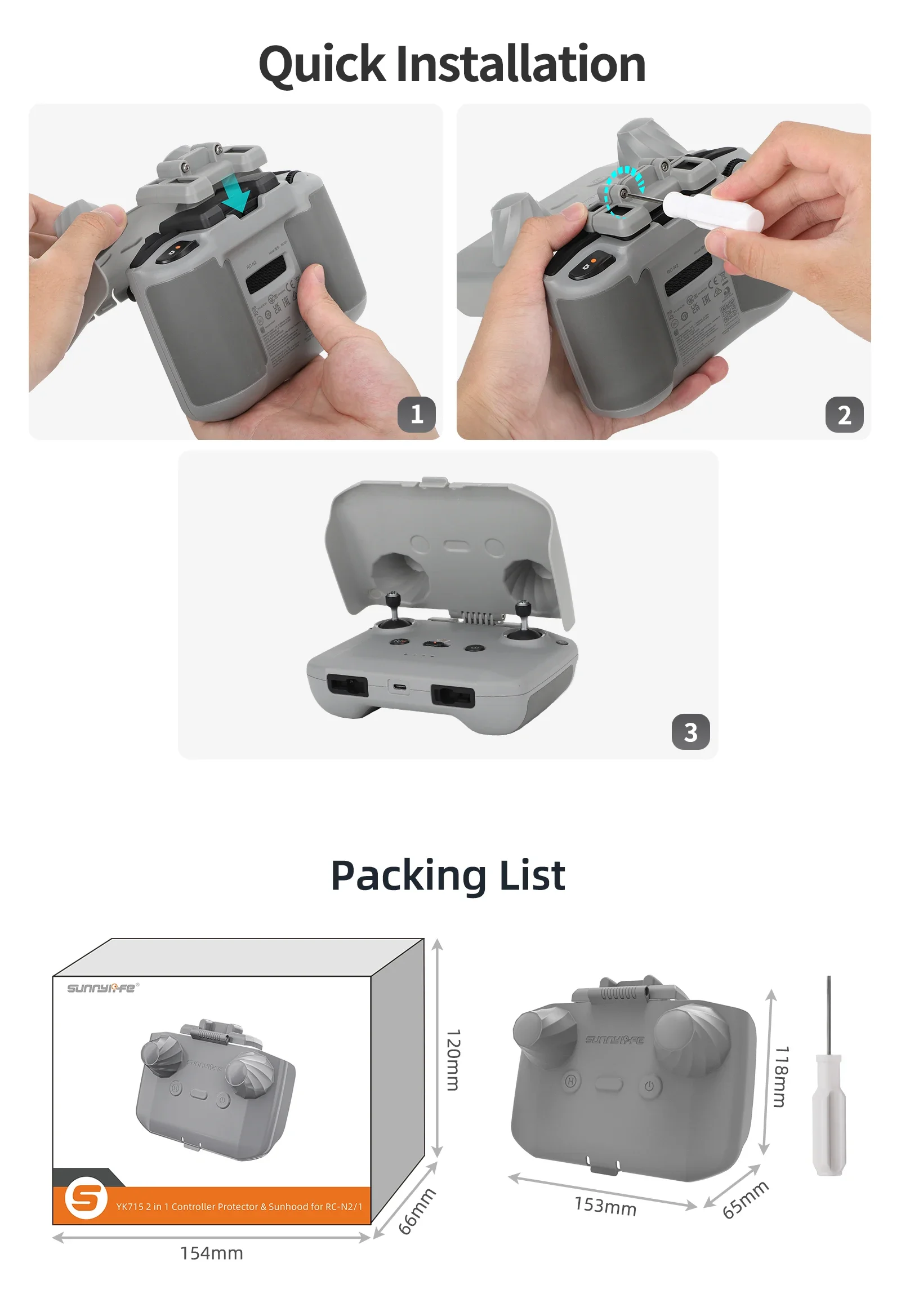 2 in 1 Controller Protector Su - Drone Tablet Mount review and price