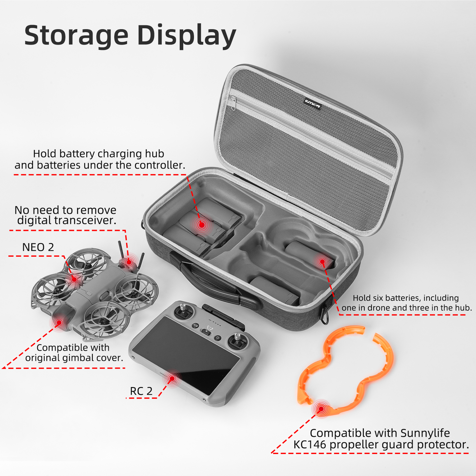 Portable Carrying Case For DJI - Drone Carrying Case review and price