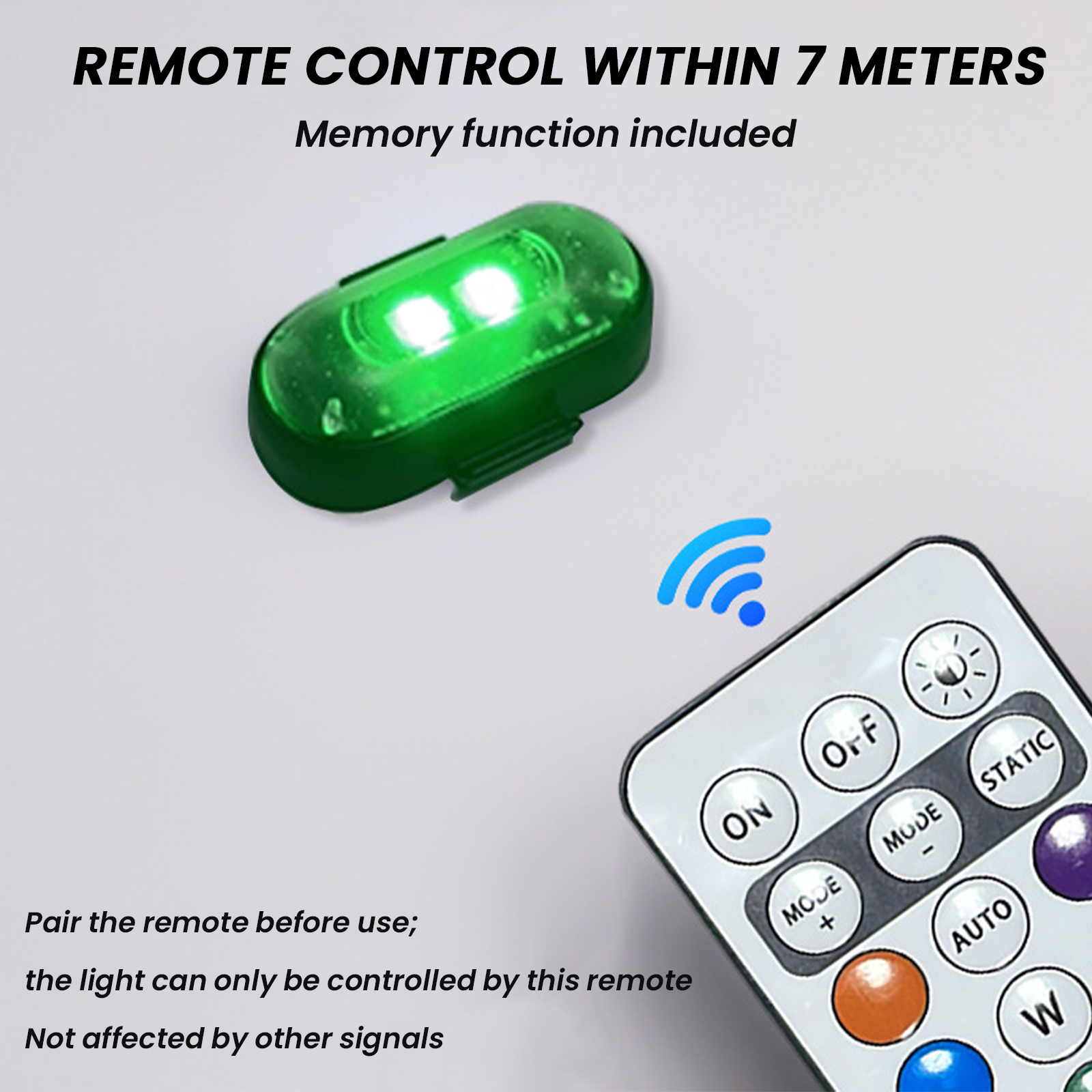 2/4/6PCS Wireless LED Strobe L - Drone Beacon Light review and price