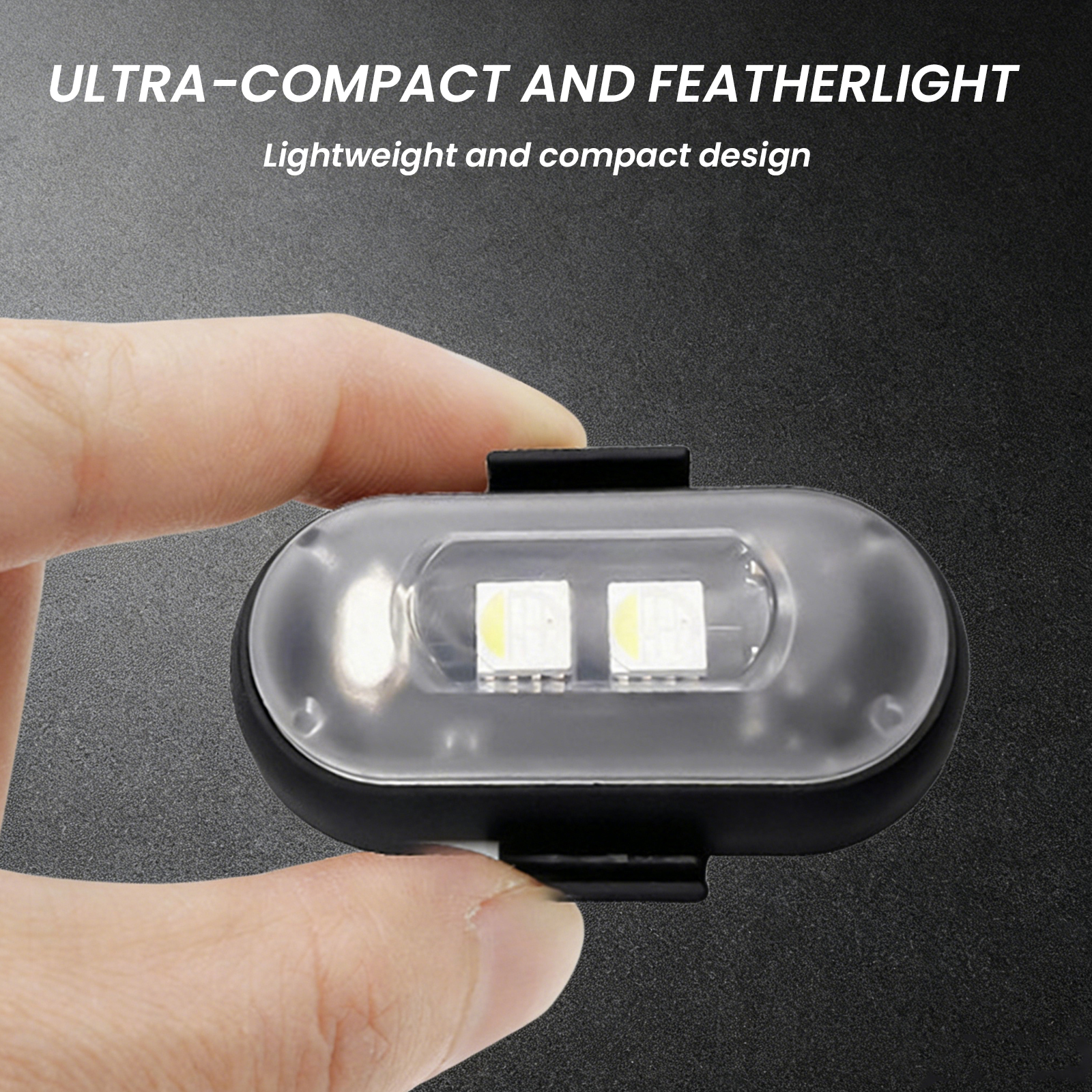 2/4/6PCS Wireless LED Strobe L - Drone Beacon Light review and price