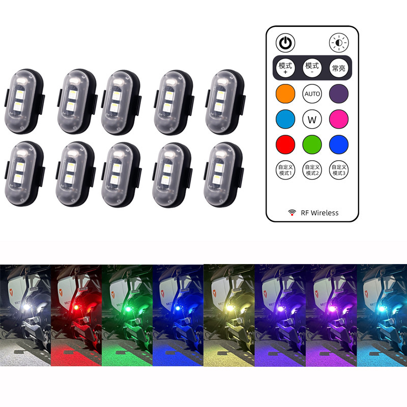 10x 4x 8Colors Wireless LED Dr - Drone Beacon Light review and price