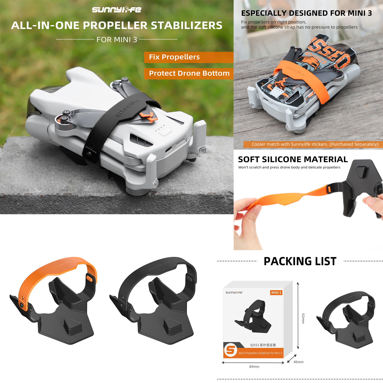 Sunnylif Propeller Bottom Hold - Drone Propeller Holder review and price