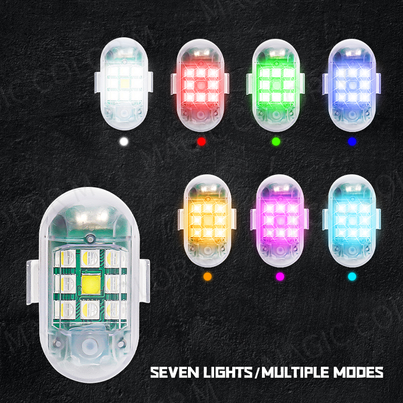 2PCS Wireless LED Strobe Light - Drone Strobe Light review and price
