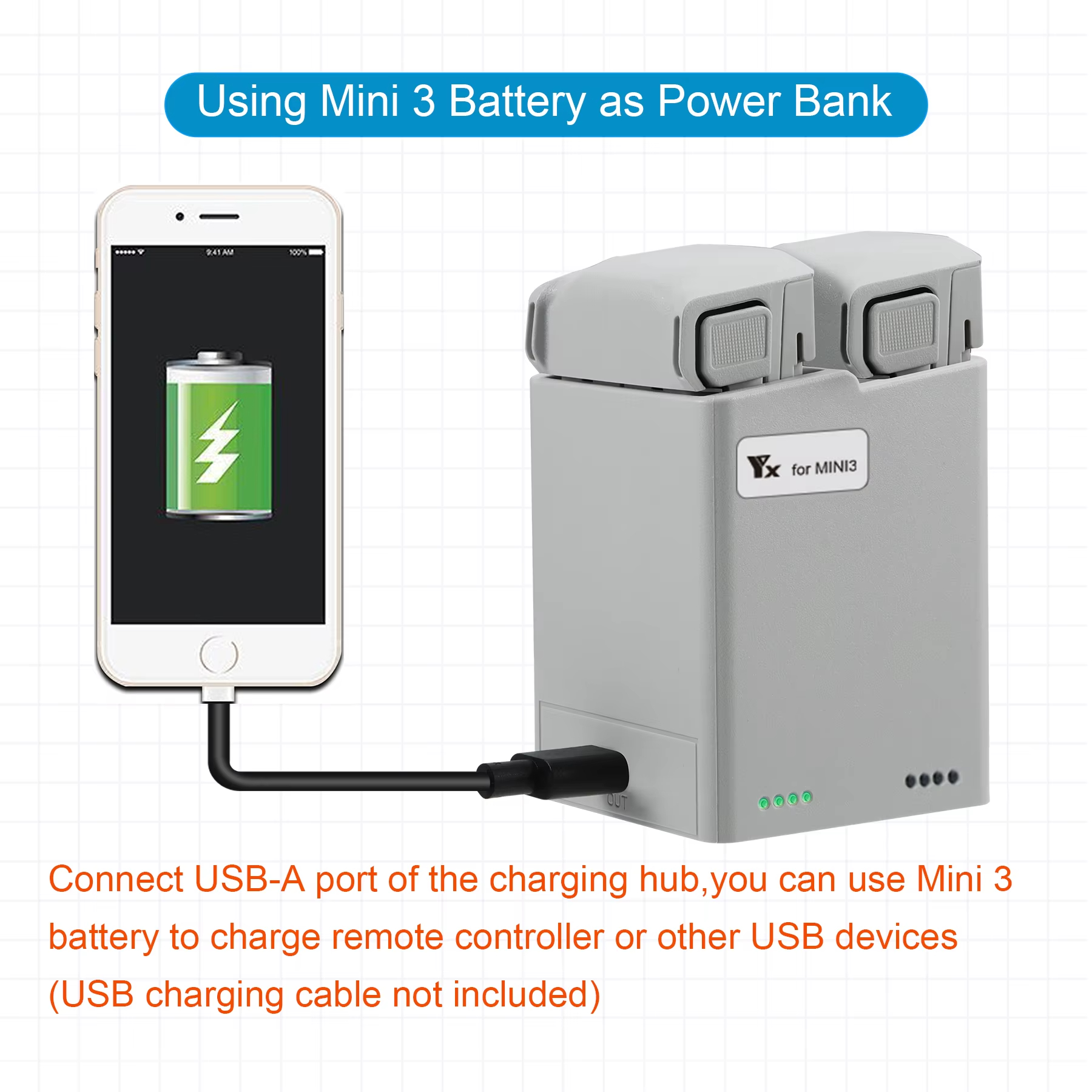 For DJI Mini 3Pro/4Pro Battery - Drone Charging Hub review and price