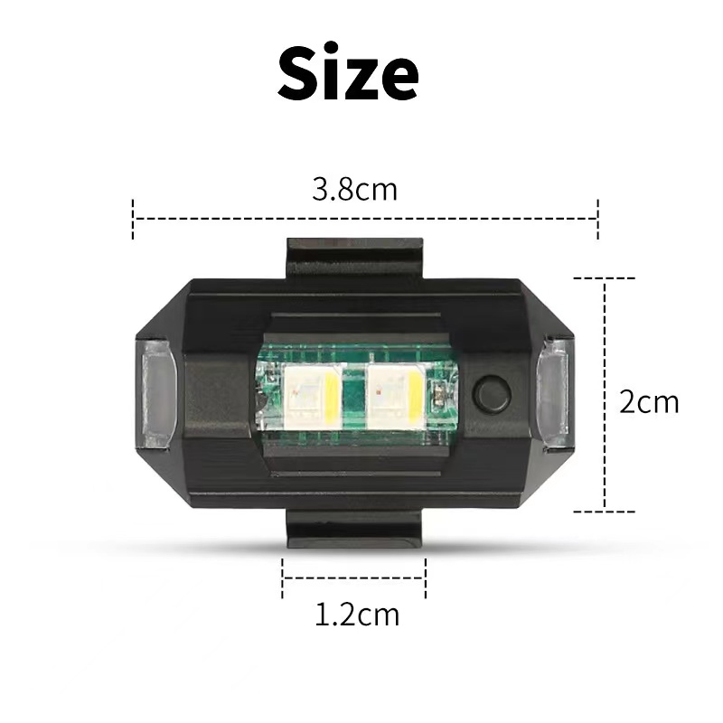 Motorcycle Light Drone Strobe  - Drone Beacon Light review and price