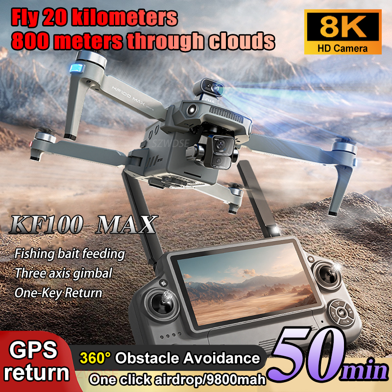 SJRC KF100 MAX 8K UHD Photo HD - Drone Power Bank review and price