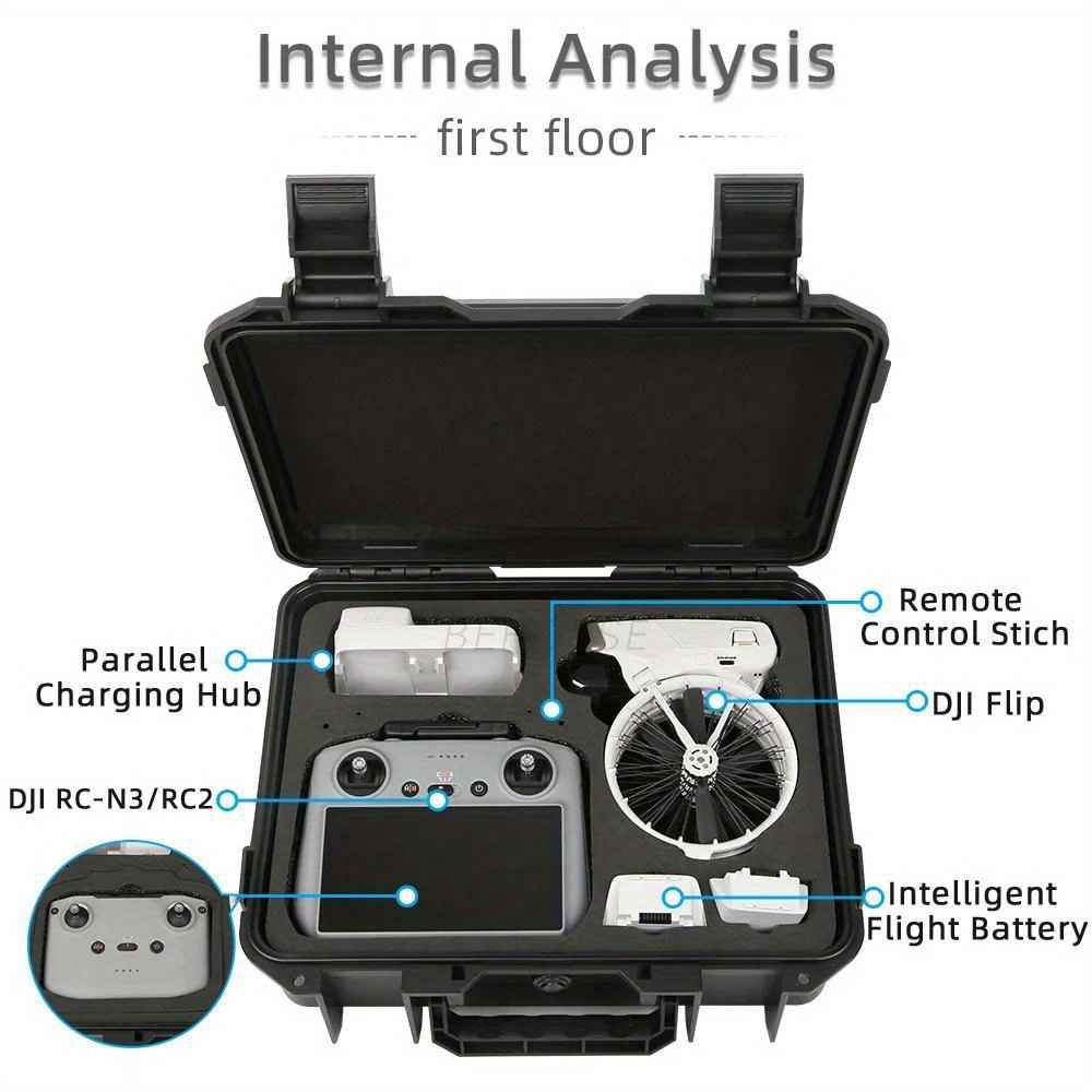 For DJI Flip hard-shell storag - Drone Carrying Case review and price