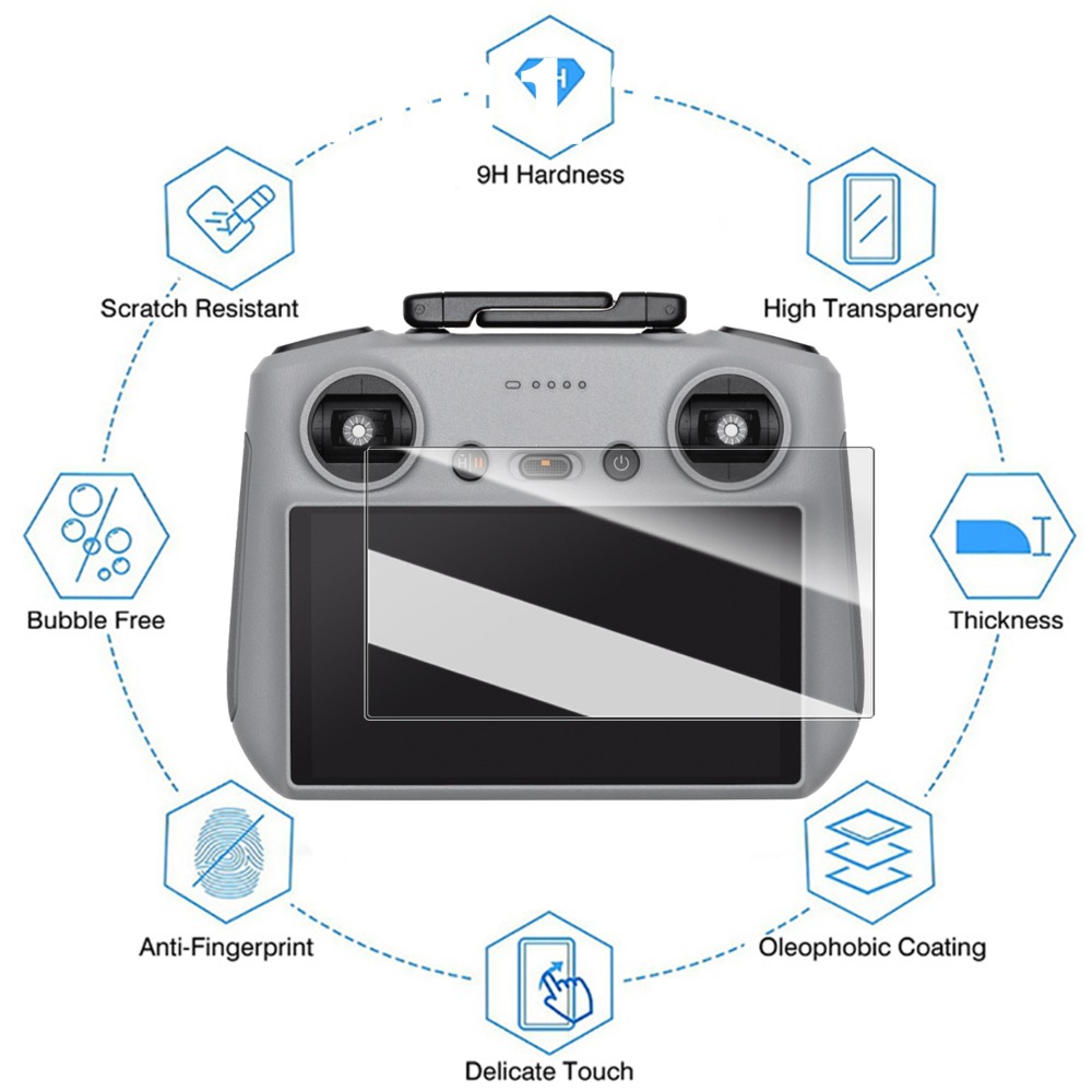 Tempered Glass Screen Protecto - Drone Control Stick review and price